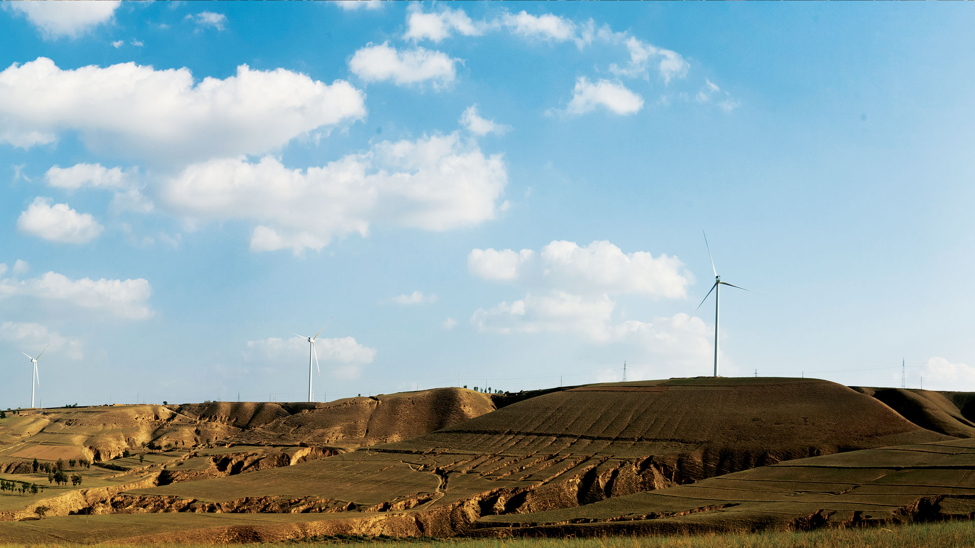 Huianbao turbines connected to the grid